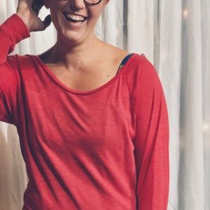 Victory secret pink long sleeve top